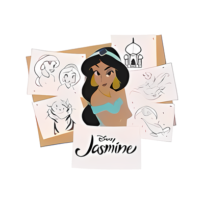 Pin Princesses Studio Jasmine – Disneyland Paris