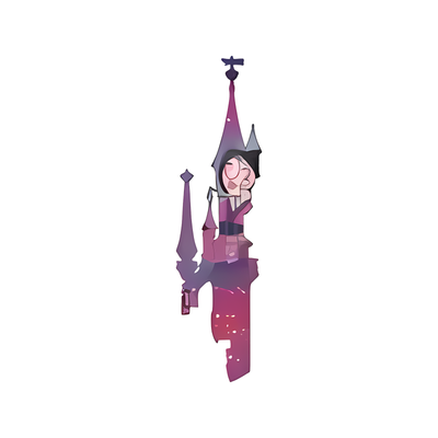 Pin Disney Tales of Magic Mulan – Disneyland Paris