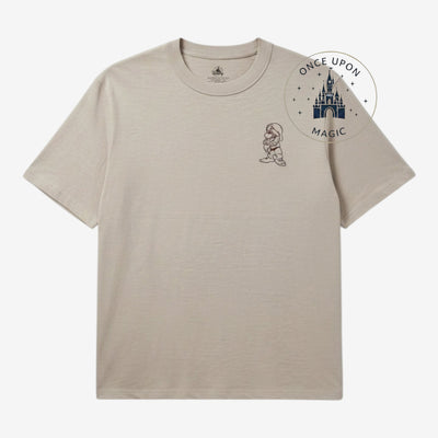T-shirt Grincheux brodé beige – Disneyland Paris