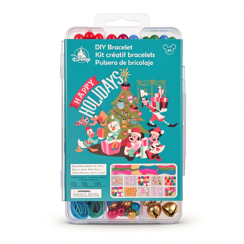 Kit créatif bracelets Disney Happy Holidays avec perles – Disneyland Paris