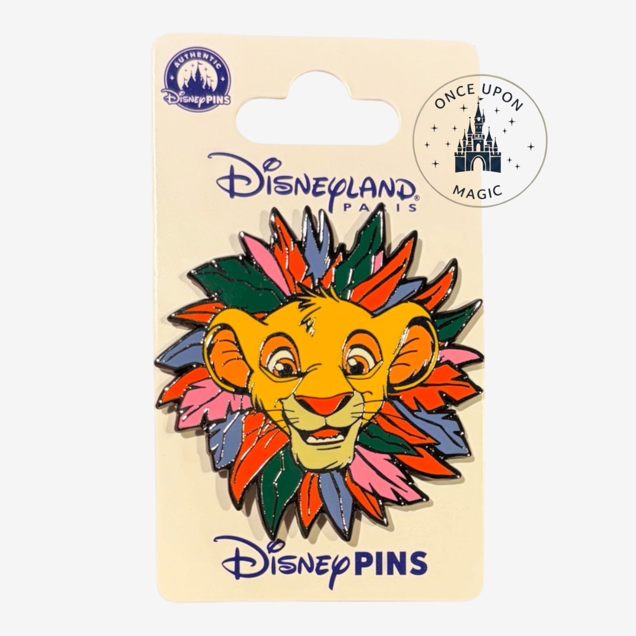シンバ ピンバッジ – ライオン・キング Disneyland Paris - Once Upon