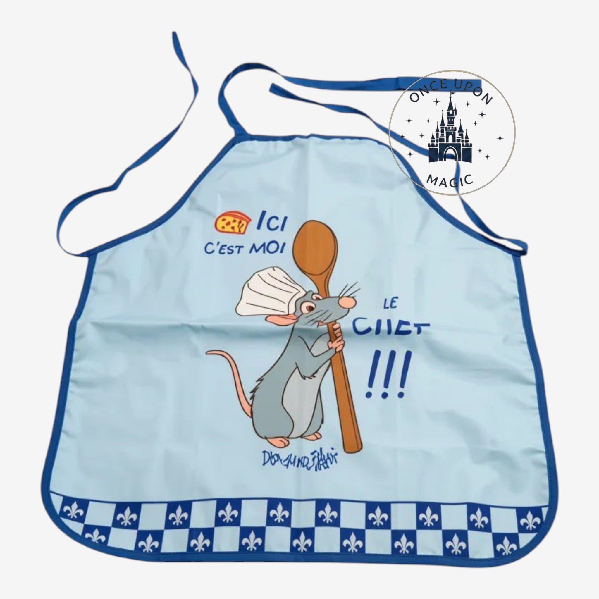 【新品未使用品】Disneyland Paris レミー　エプロン パリ限定 子供用レミーの料理エプロン ラタトゥイユ | ディズニーランド・パリ