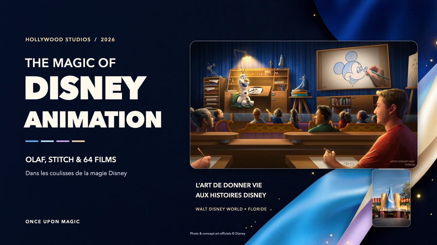 The Magic of Disney Animation ouvre à Disney’s Hollywood Studios : Olaf, Stitch et 64 films à l’honneur