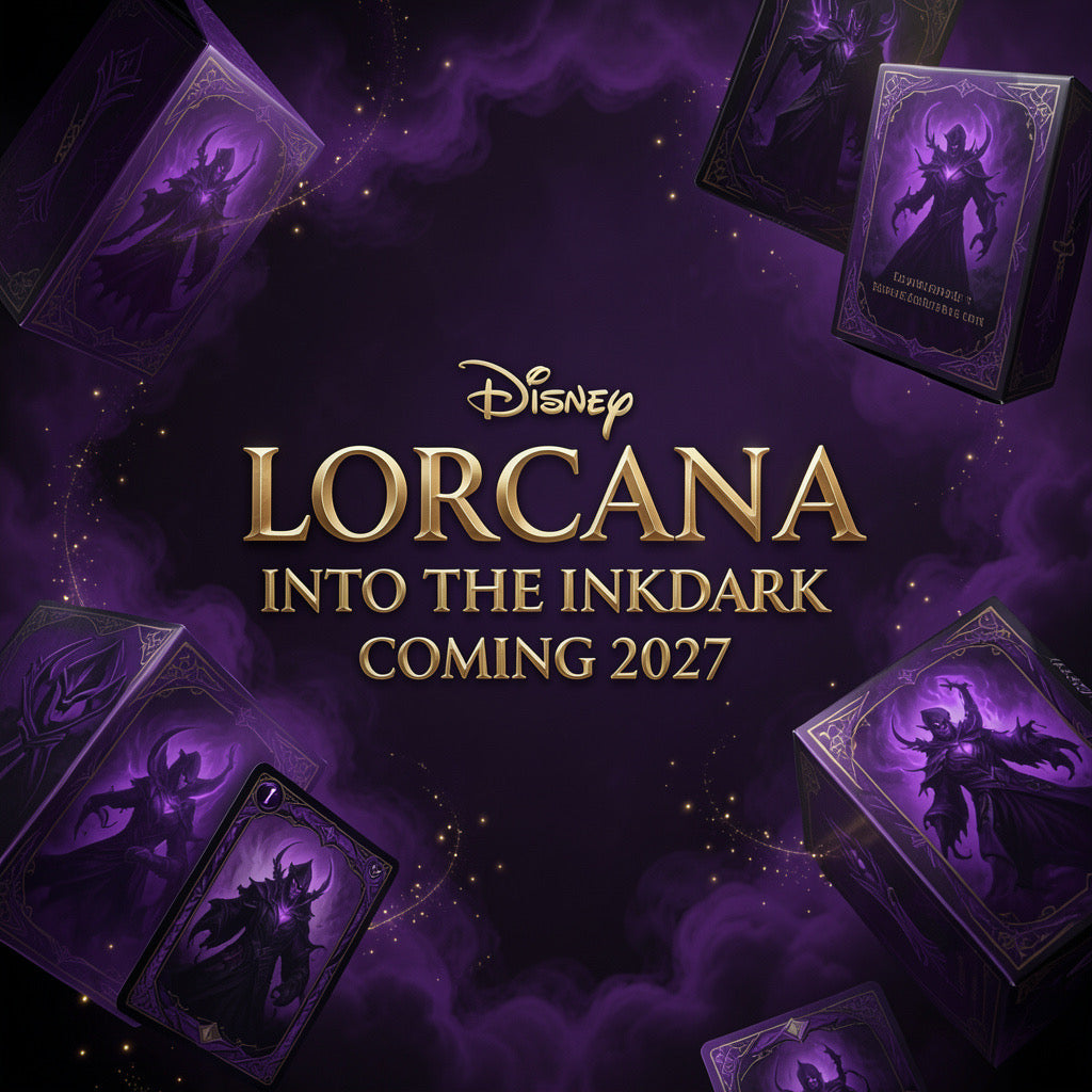 Disney Lorcana Into the Inkdark : boosters Collector et cartes sérialisées dès 2027