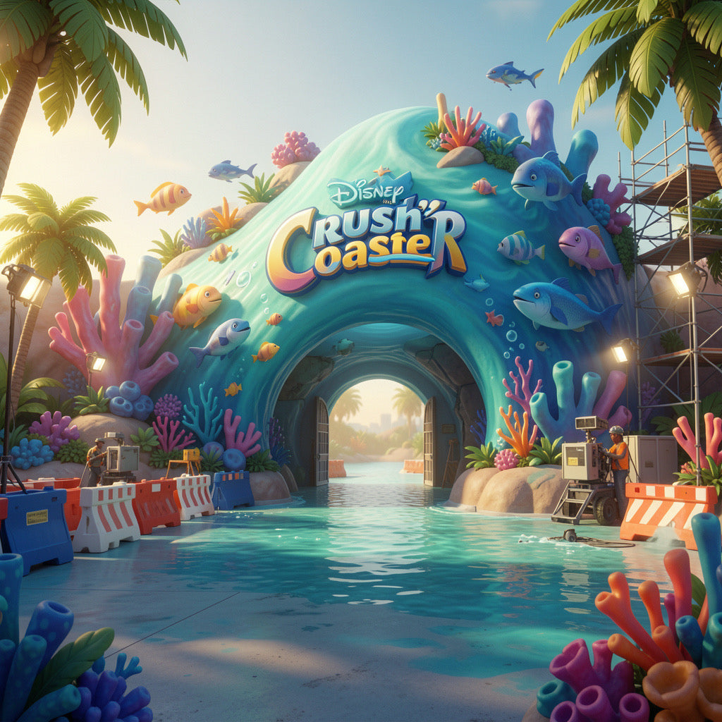 Crush’s Coaster ferme le 7 septembre 2026 : la grande réhabilitation jusqu’à l’été 2027
