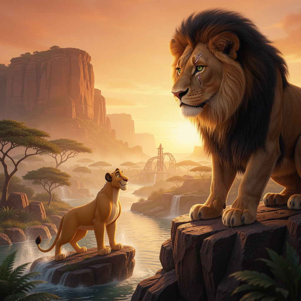 Le Roi Lion à Disneyland Paris : Scar aura sa toute première figure Audio-Animatronics