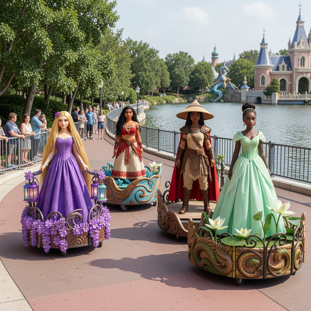 Disney Adventure World : la Cavalcade des Princesses Disney s’installe toute l’année