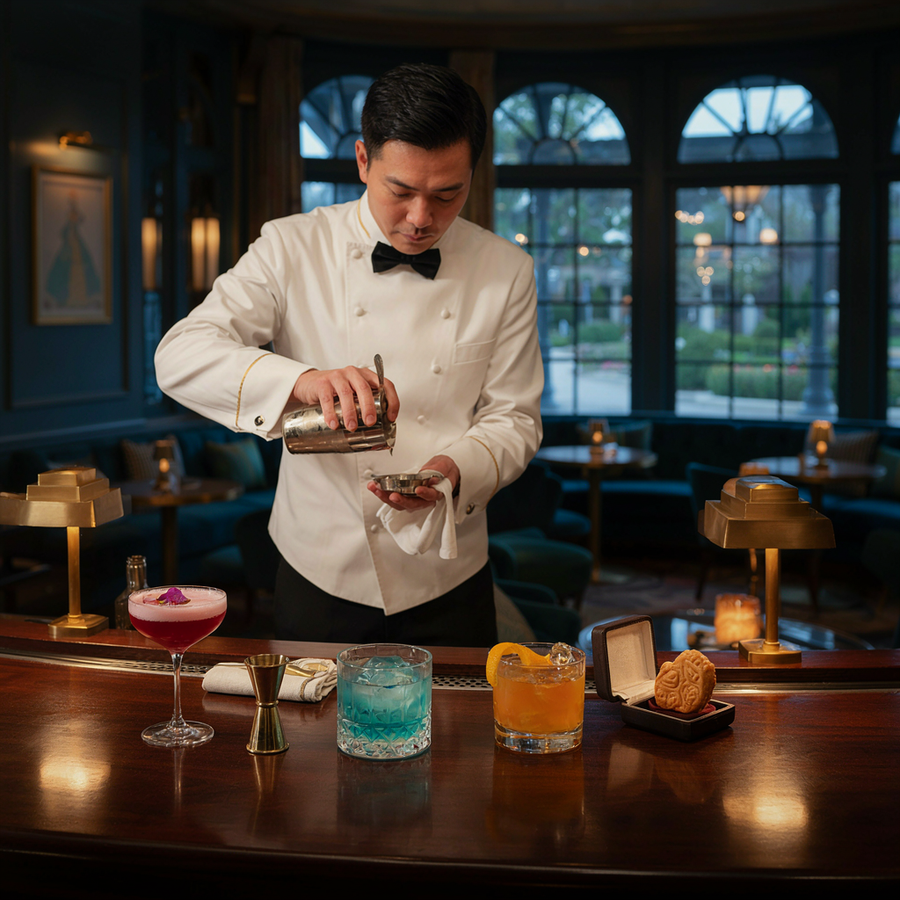 The Regal View Lounge : les bartenders imaginent la prochaine carte à Disney Adventure World