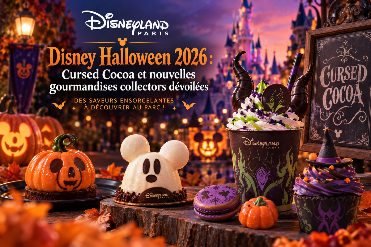 Disney Halloween 2026 : Cursed Cocoa et nouvelles gourmandises collectors dévoilées