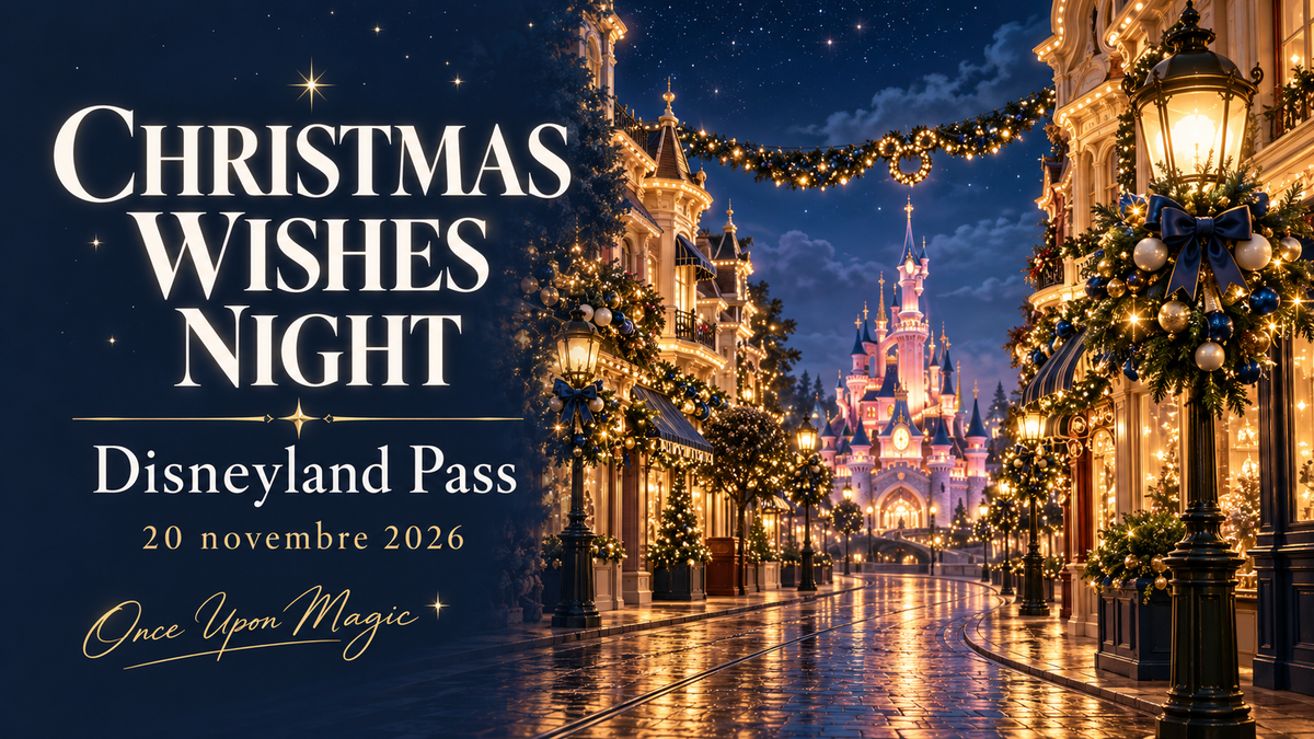 Disney Christmas Wishes Night — 20 novembre 2026 — Once Upon Magic