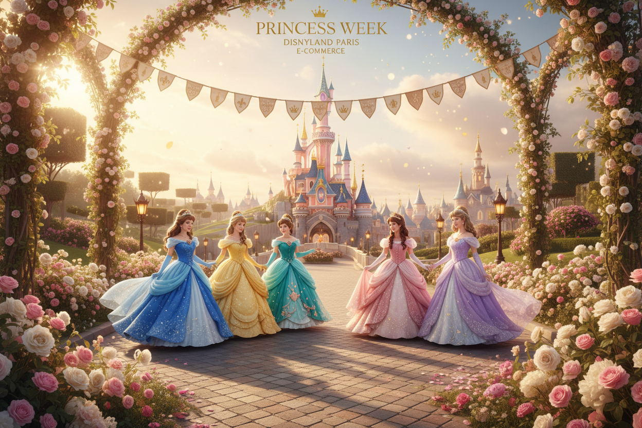Semaine des Princesses 2026 à Disneyland Paris : du 15 au 23 août, programme et conseils