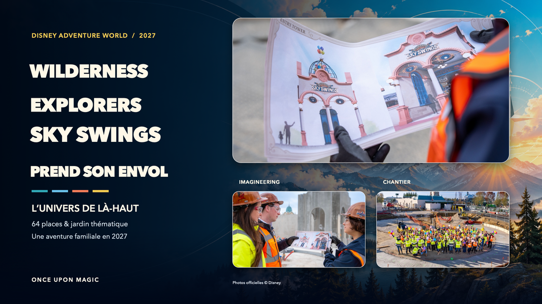 Disney Adventure World : Wilderness Explorers Sky Swings ouvrira en 2027