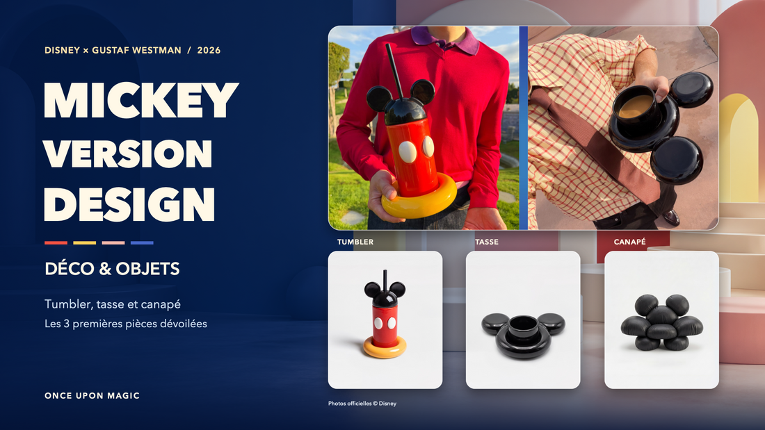 Disney x Gustaf Westman : Mickey s’invite dans une collection déco design