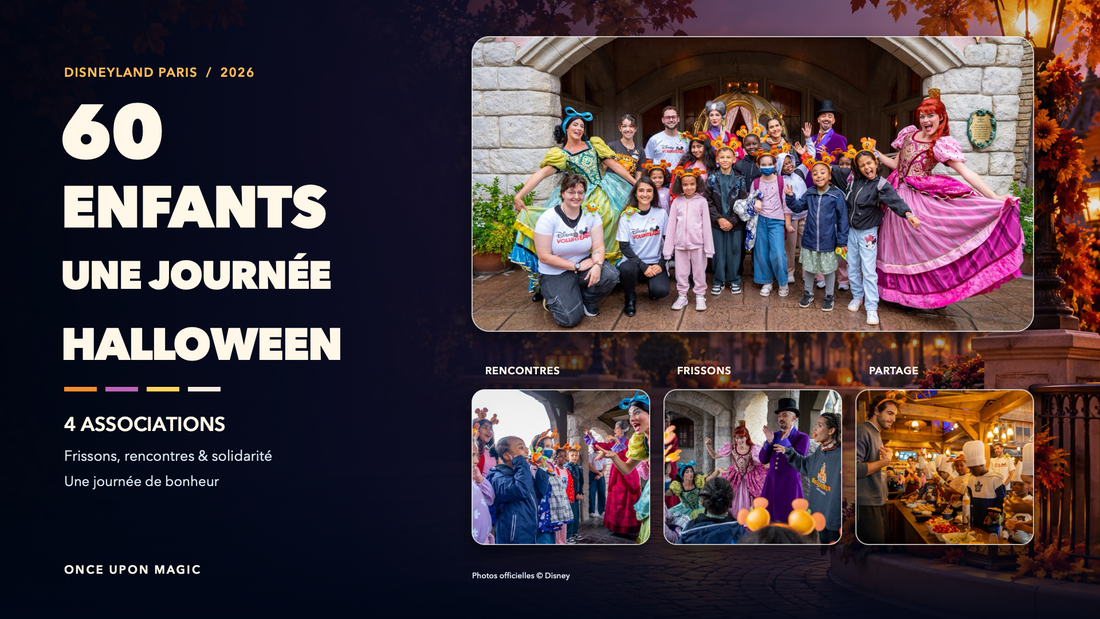 Disneyland Paris : 60 enfants invités pour une journée spéciale Halloween