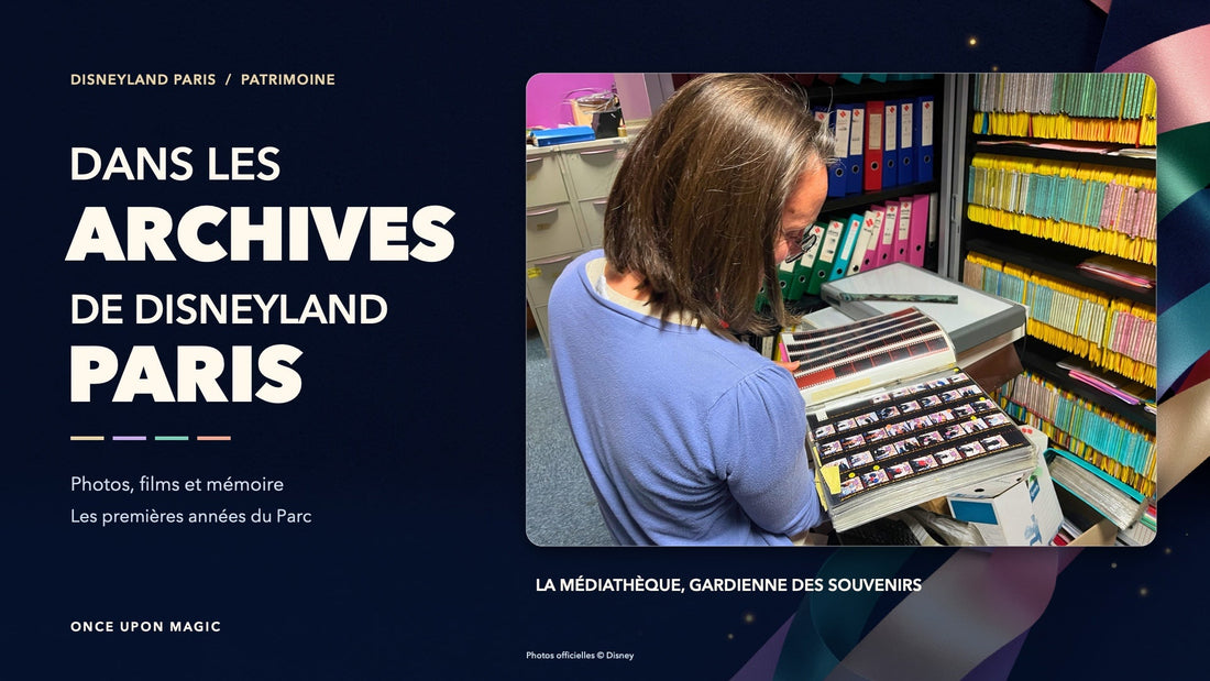 Disneyland Paris : les archives secrètes de la Médiathèque remontent jusqu’à 1991