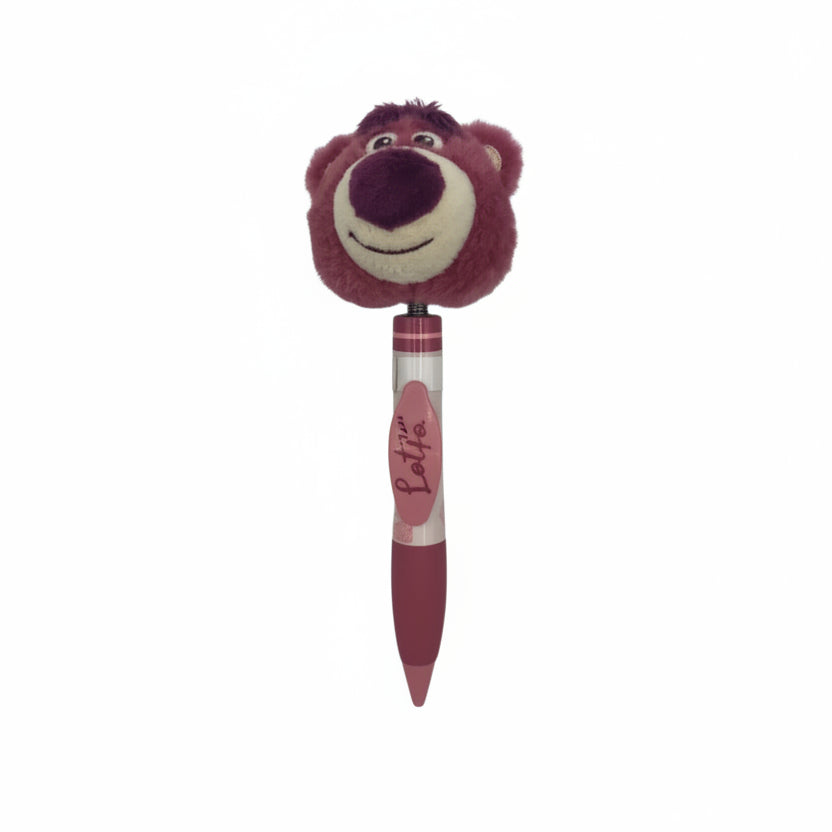 Stylo peluche Lotso – Toy Story – Disneyland Paris – vue 1
