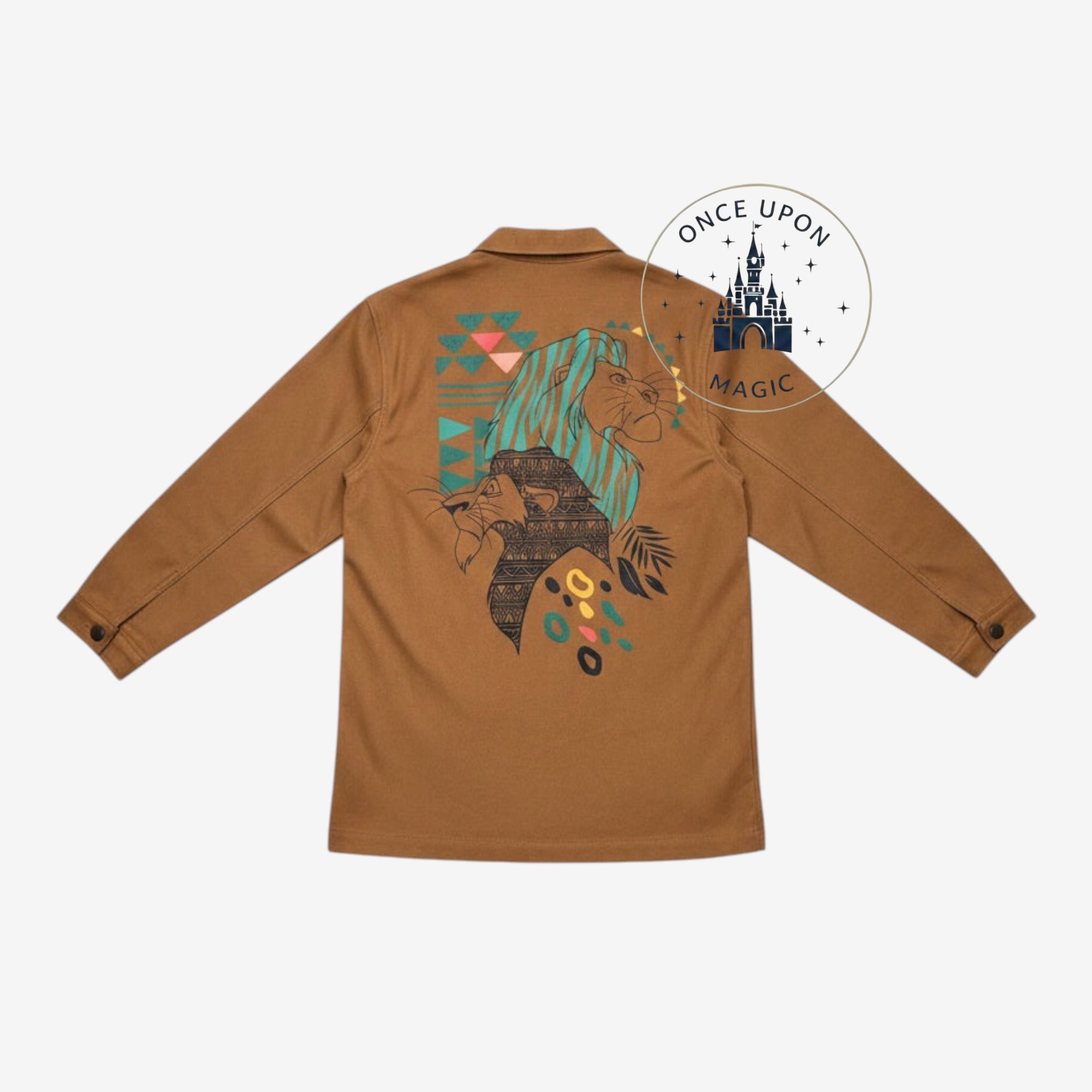 Veste Le Roi Lion couleur camel – vue arrière