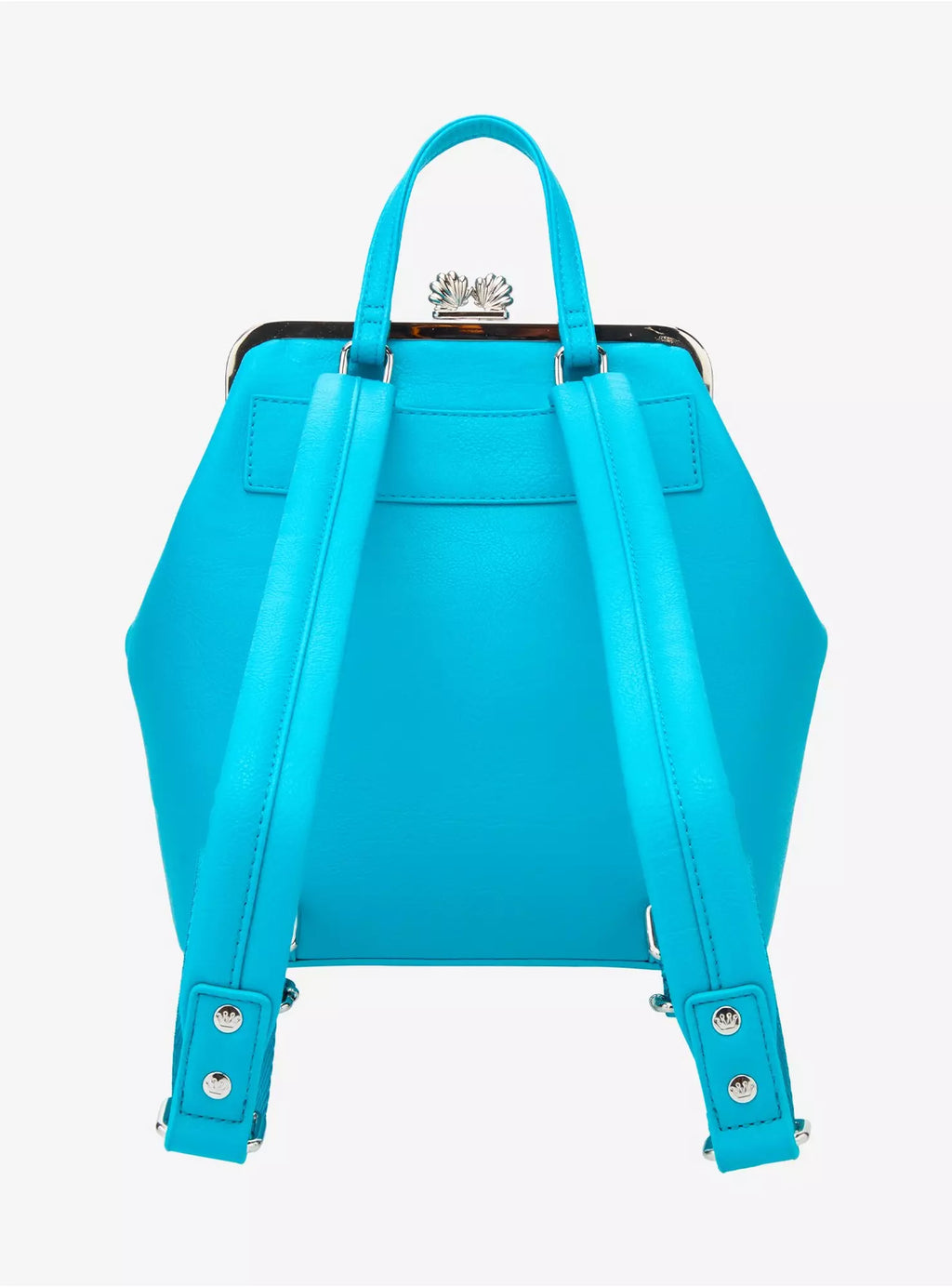 Mini sac à dos Loungefly Ariel Floral à fermoir rétro, La Petite Sirène – visuel 3