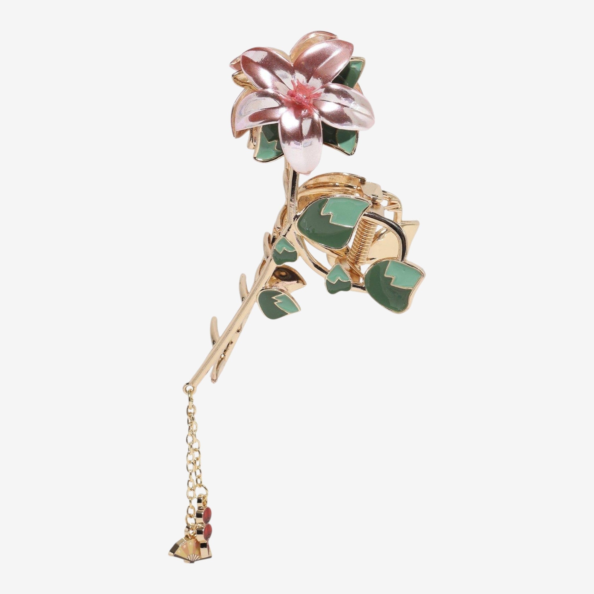 Pince à Cheveux Figural Fleur de Magnolia Mulan Disney – Import US