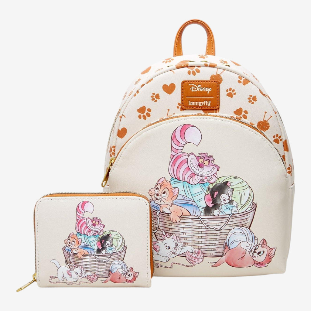 Loungefly Disney Katzen Wolle Knäuel Mini Rucksack – US-Import