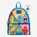 Mini sac à dos Loungefly Disney Pixar personnages embossés – vue principale