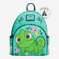 Mini sac à dos Loungefly Disney Raiponce Pascal floral – vue principale