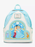 Mini sac à dos Loungefly Cendrillon Portrait Vitrail et Velours – visuel 1
