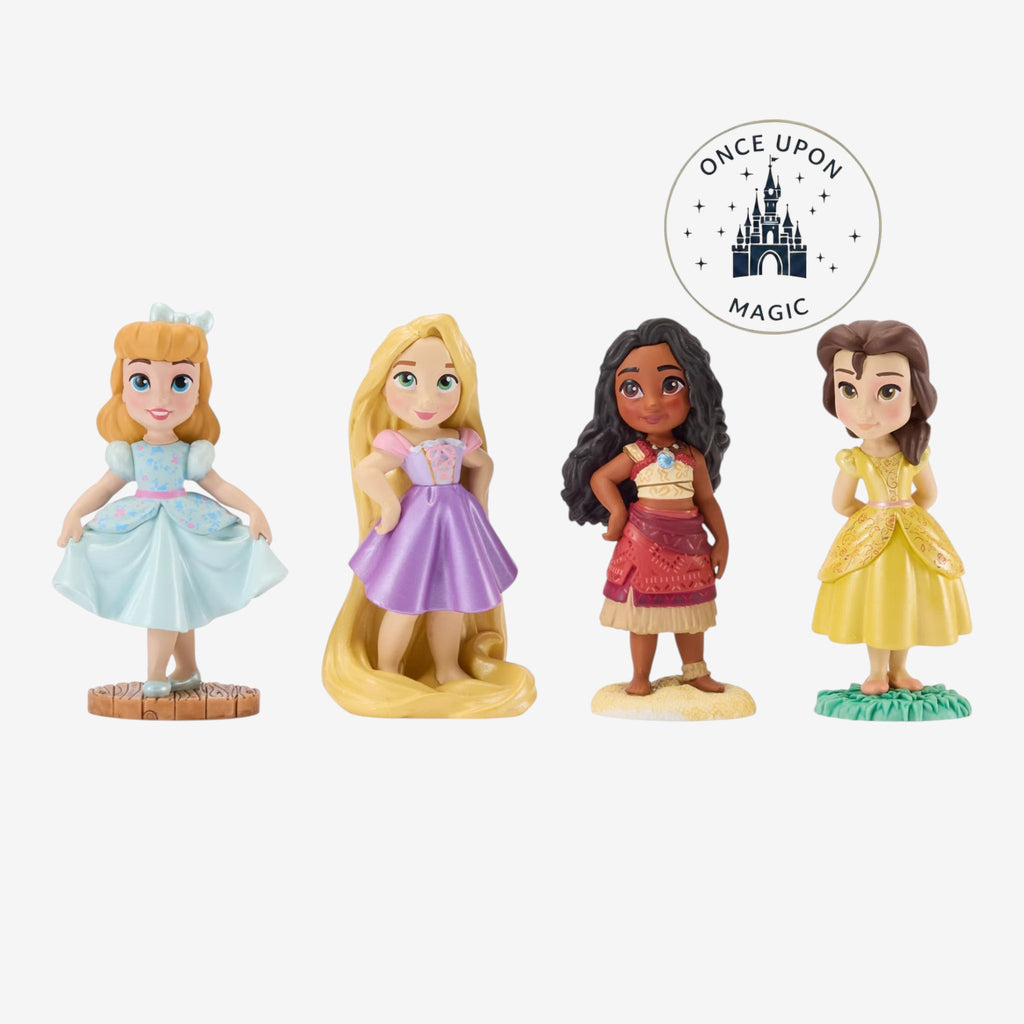 Figurines Disney Once Upon a Story dans leur coffret – détail