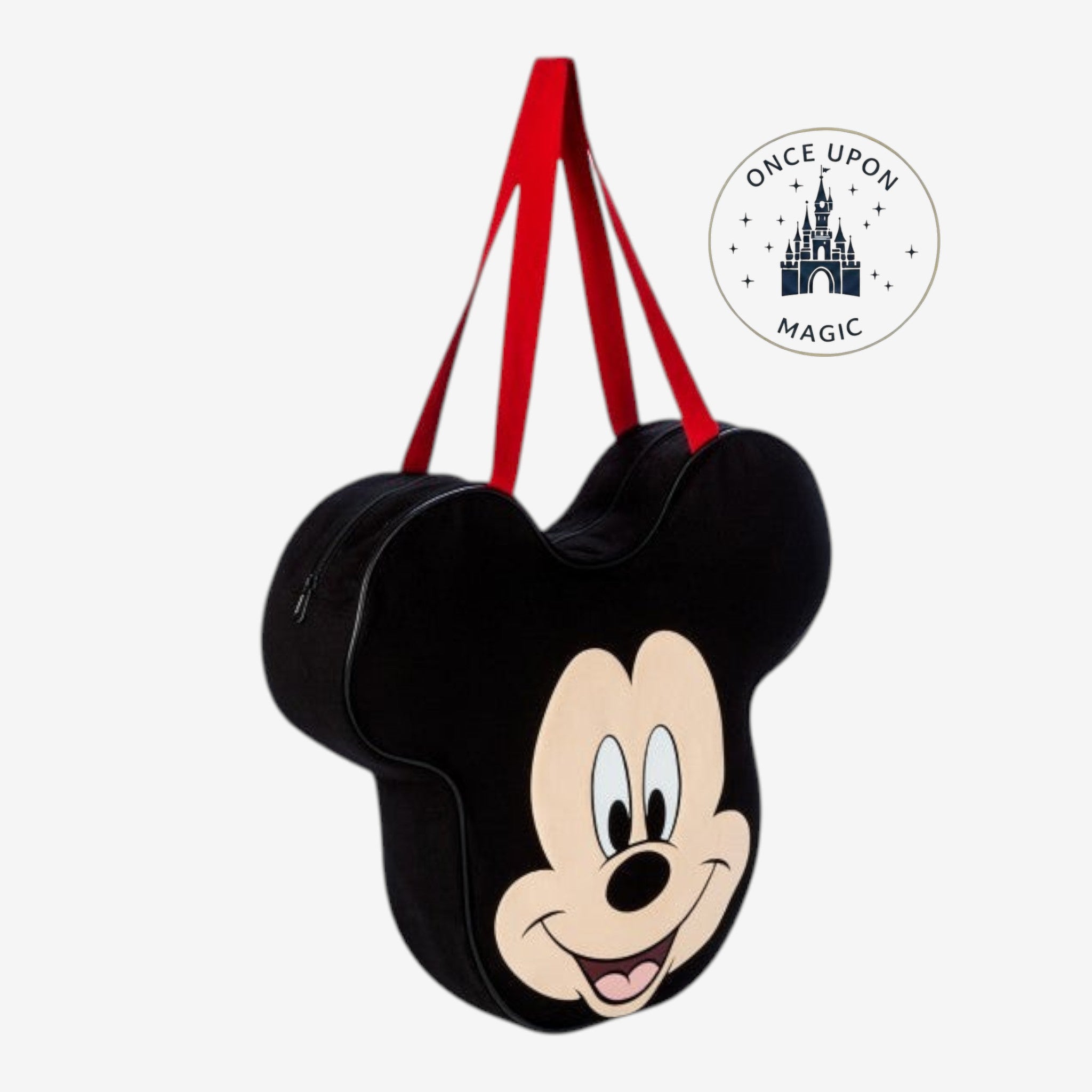 ディズニーランドパリ　ミッキーマウスビッグフェイストートバッグ　日本未発売 ミッキーマウス XL トートバッグ | Disneyland Paris – Once Upon Magic