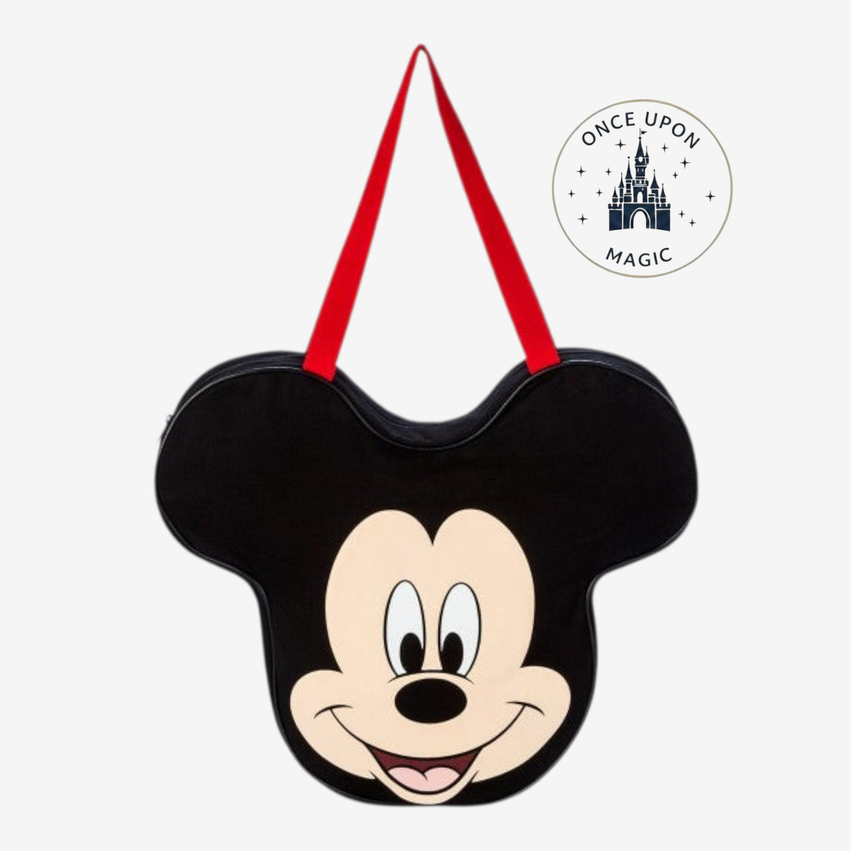 Sac cabas Mickey Mouse Big Face XL en toile – vue officielle