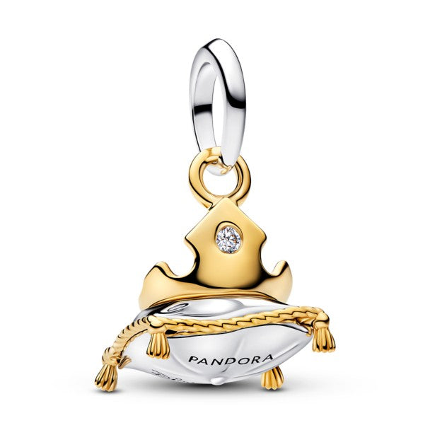 Charm Pandora Couronne Aurore – vue de face