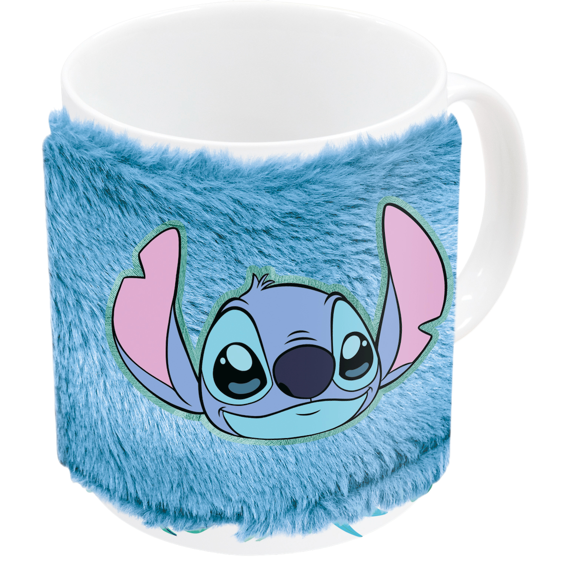 Mug Disney Stitch 325 ml avec manchon en peluche – Stor