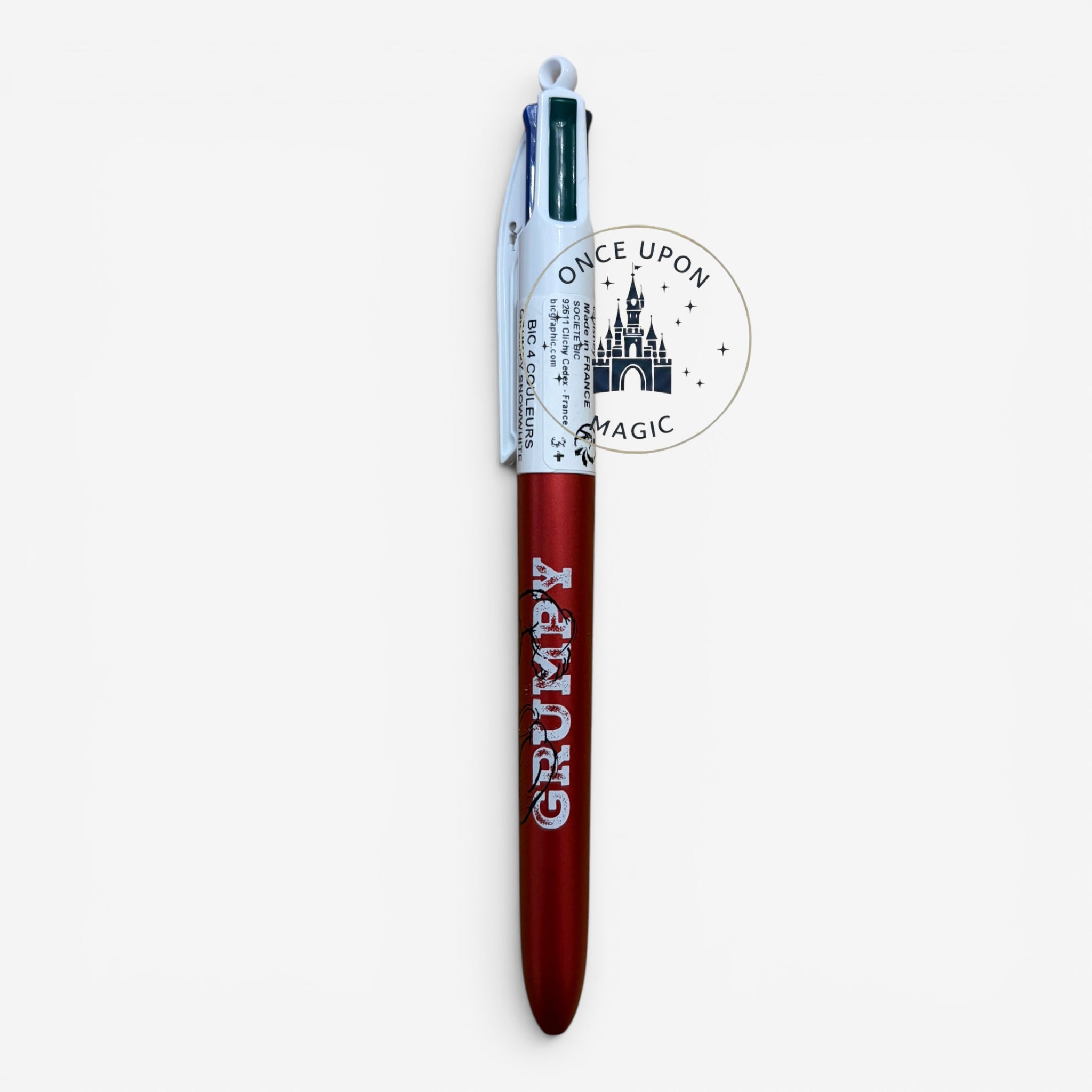 Stylo 4 couleurs Grumpy – Blanche-Neige | Disneyland Paris