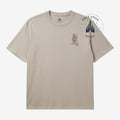 T-shirt Grincheux brodé beige – vue avant