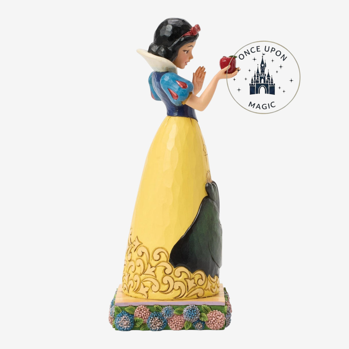 Figurine Blanche-Neige et la pomme Disney Traditions par Jim Shore – emballage officiel