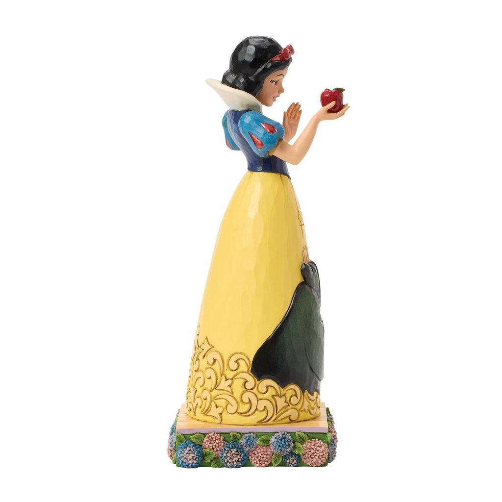 Figurine Blanche-Neige et la pomme Disney Traditions par Jim Shore – emballage officiel