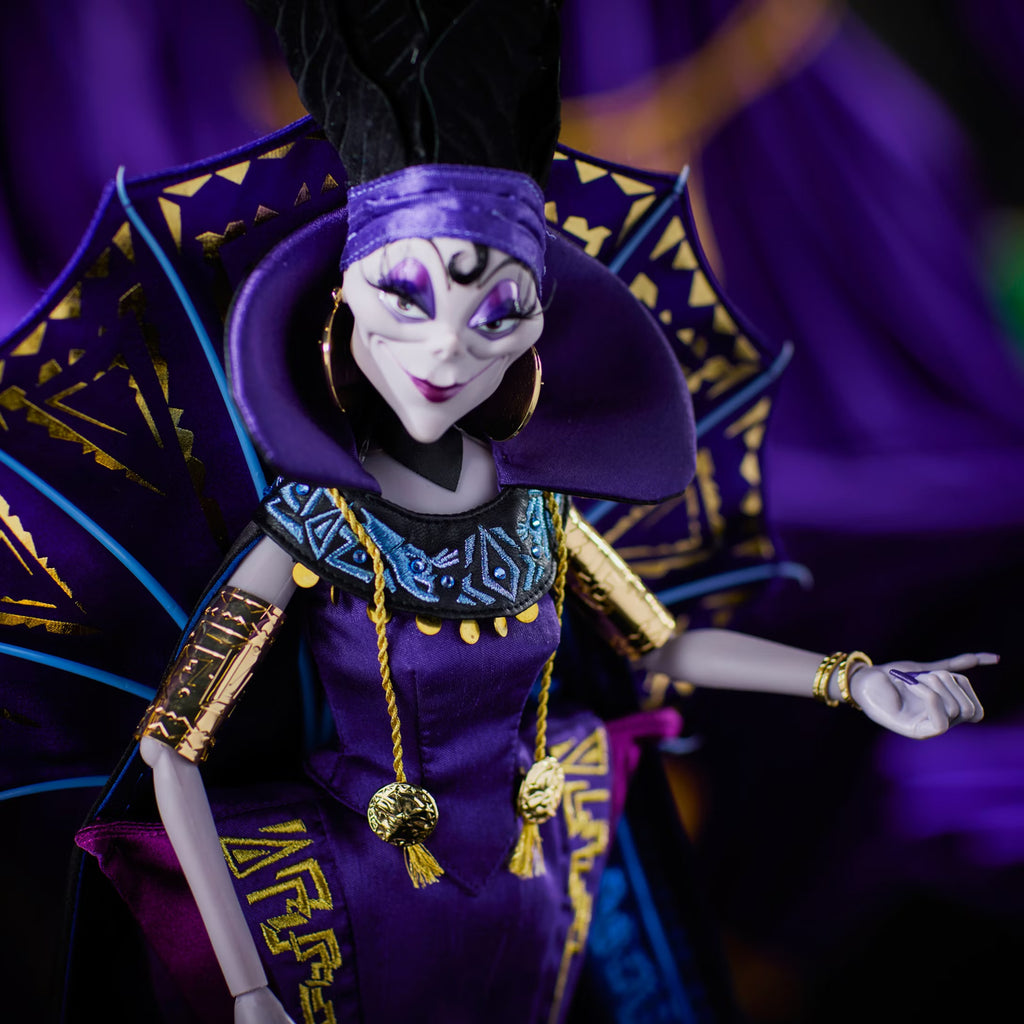 Poupée Yzma Édition Limitée 3000 ex 25e Anniversaire Kuzco l’Empereur Mégalo 43 cm Disney Store