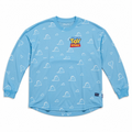 Toy Story Sweatshirt Hellblau Wolken Woody Buzz Disneyland Paris – Erwachsene