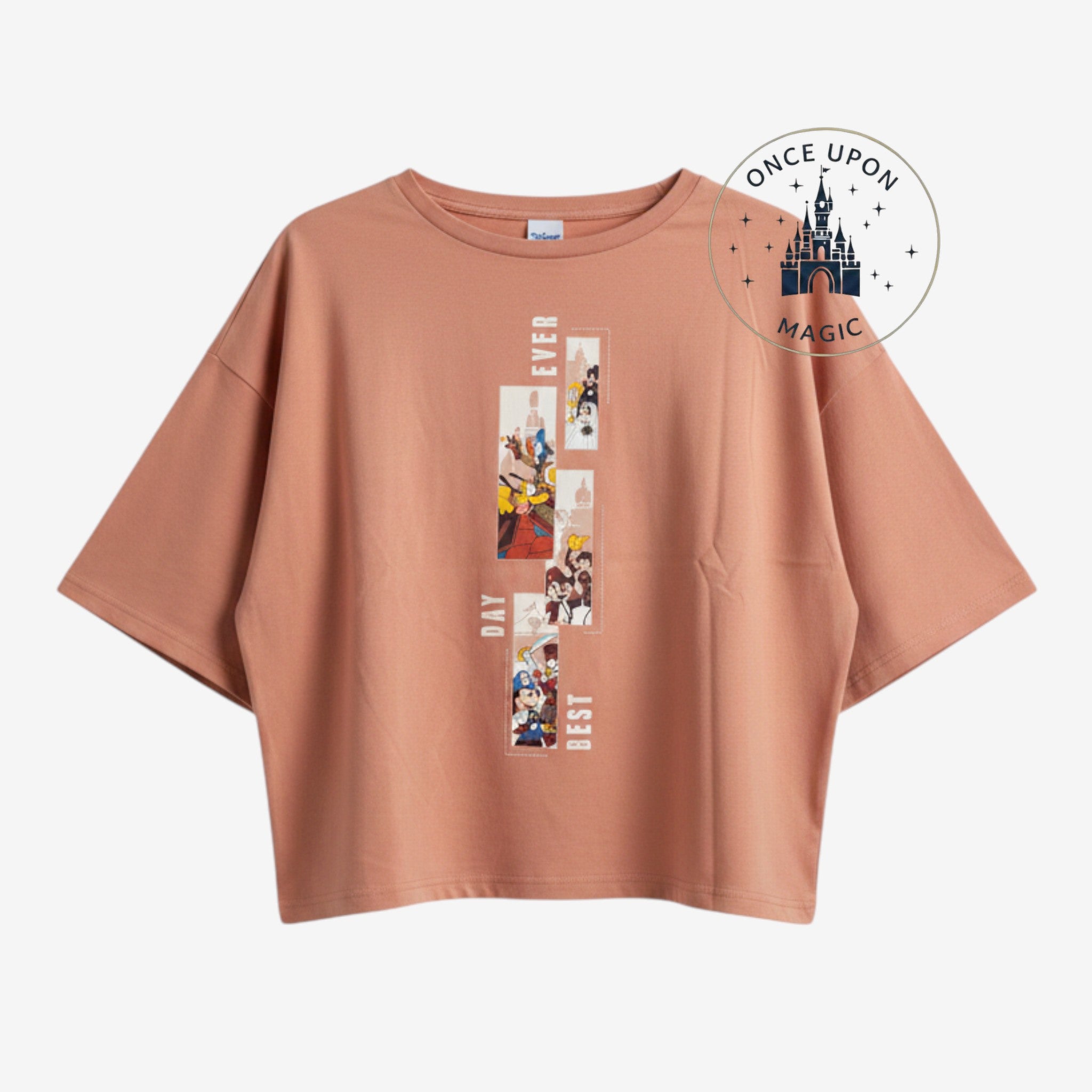 T-shirt marron Best Day Ever Disneyland Paris – vue complémentaire