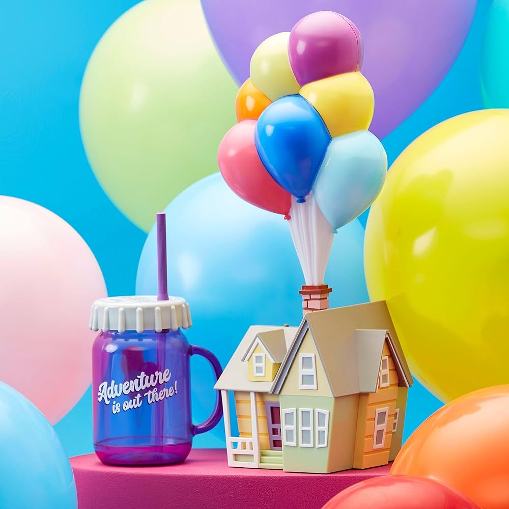 🎈 "Up There" LED Lamp - Carl's House & Luminous Balloons ✨