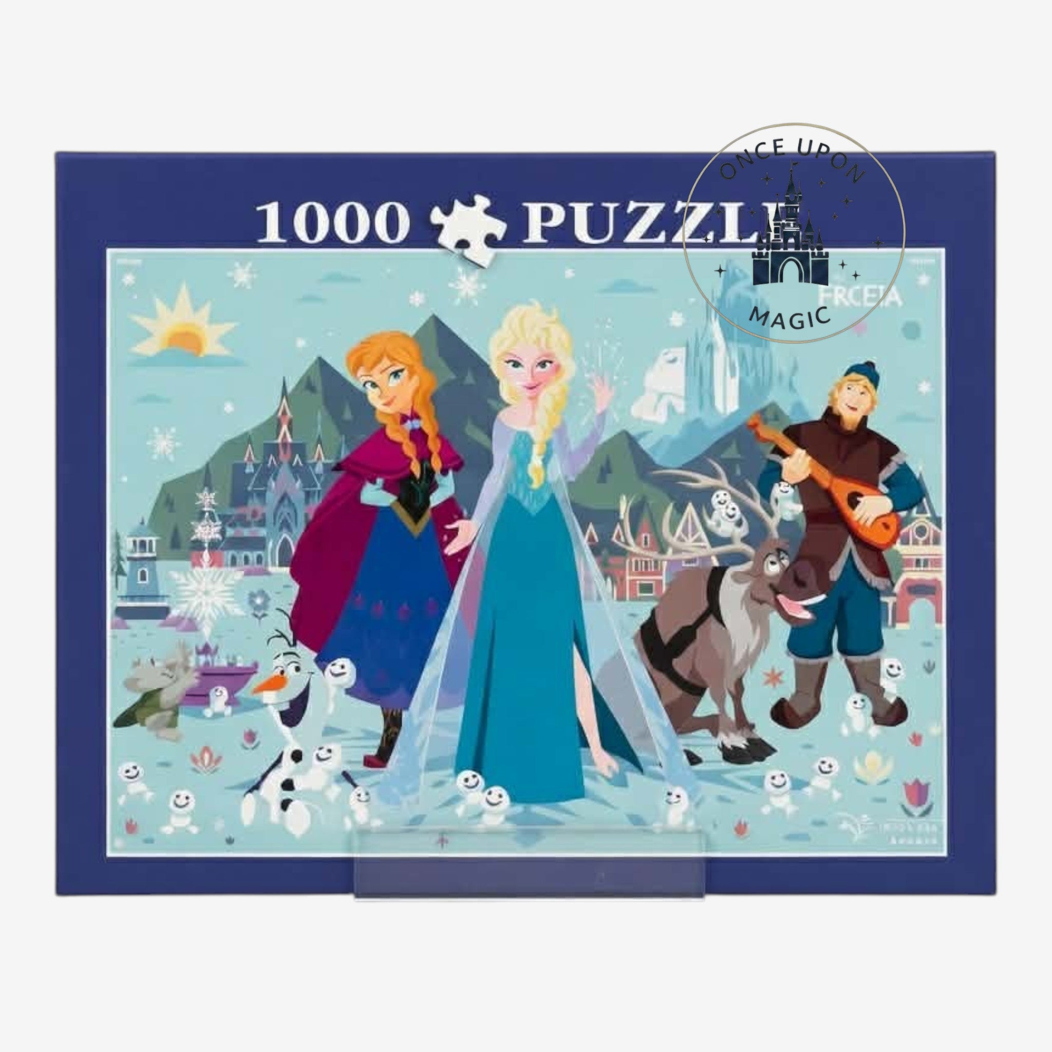 ❄️ Puzzle 1000 pièces – L’univers magique de Frozen ❄️