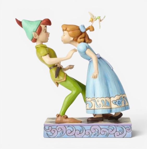 Peter Pan and Wendy figurine