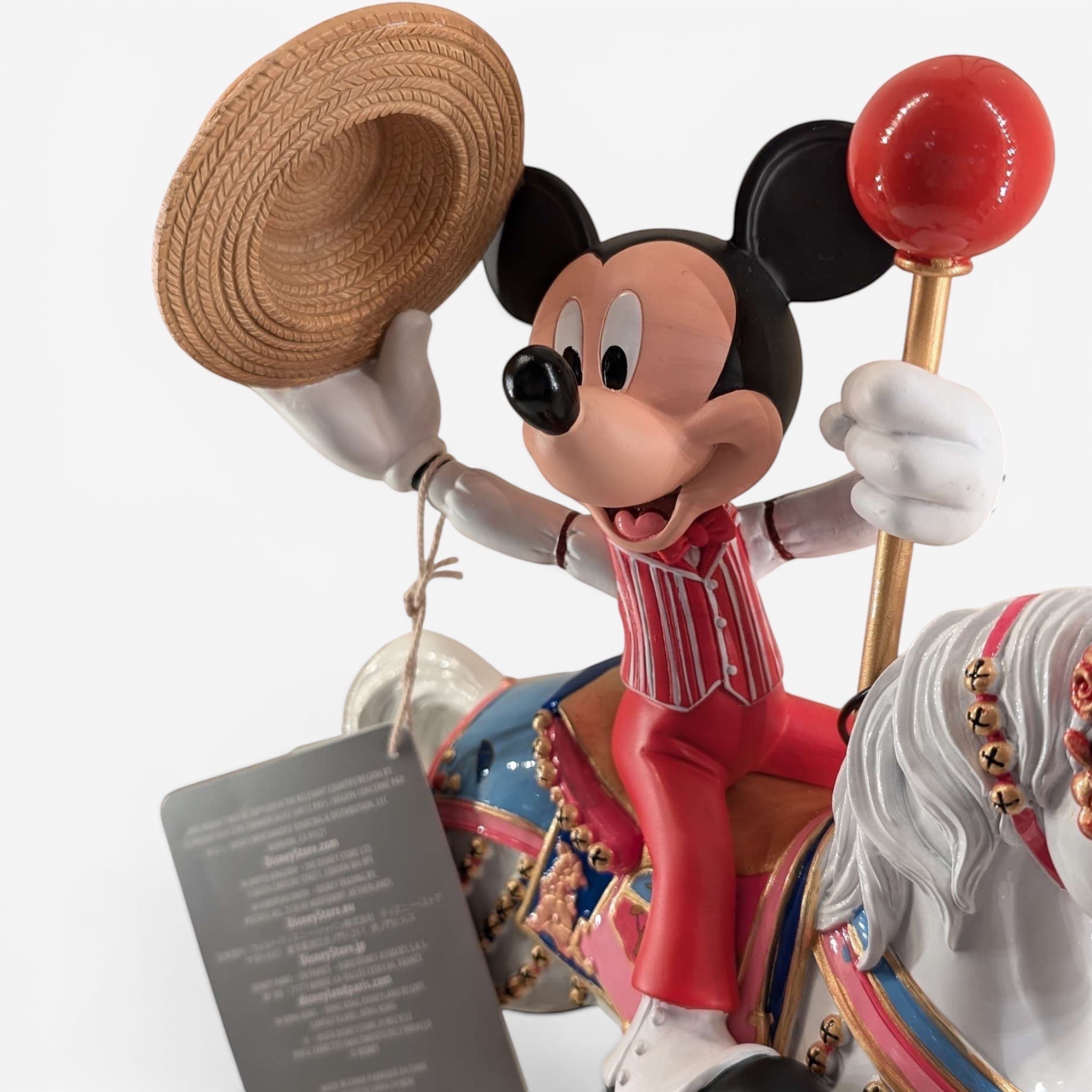 フィギュア カルーセルの馬に乗るミッキー 1955年 アレックス・マハー