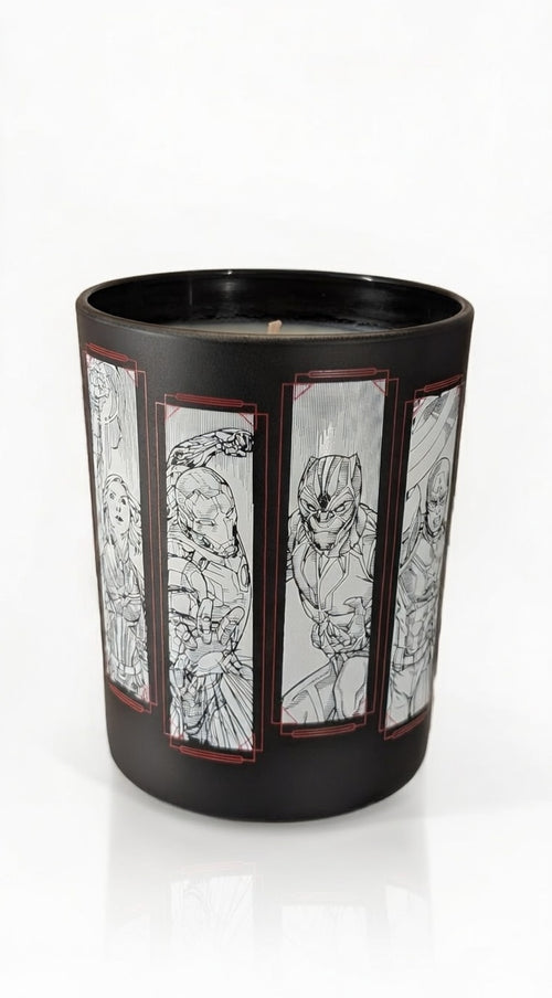 🕯️ Bougie Disney – Hotel New York: The Art of Marvel 🦸‍♂️✨
