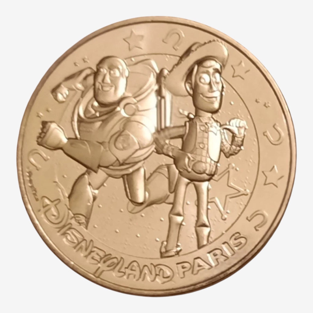 Disneyland Paris 2025 Collectible Coin – Buzz Lightyear & Woody