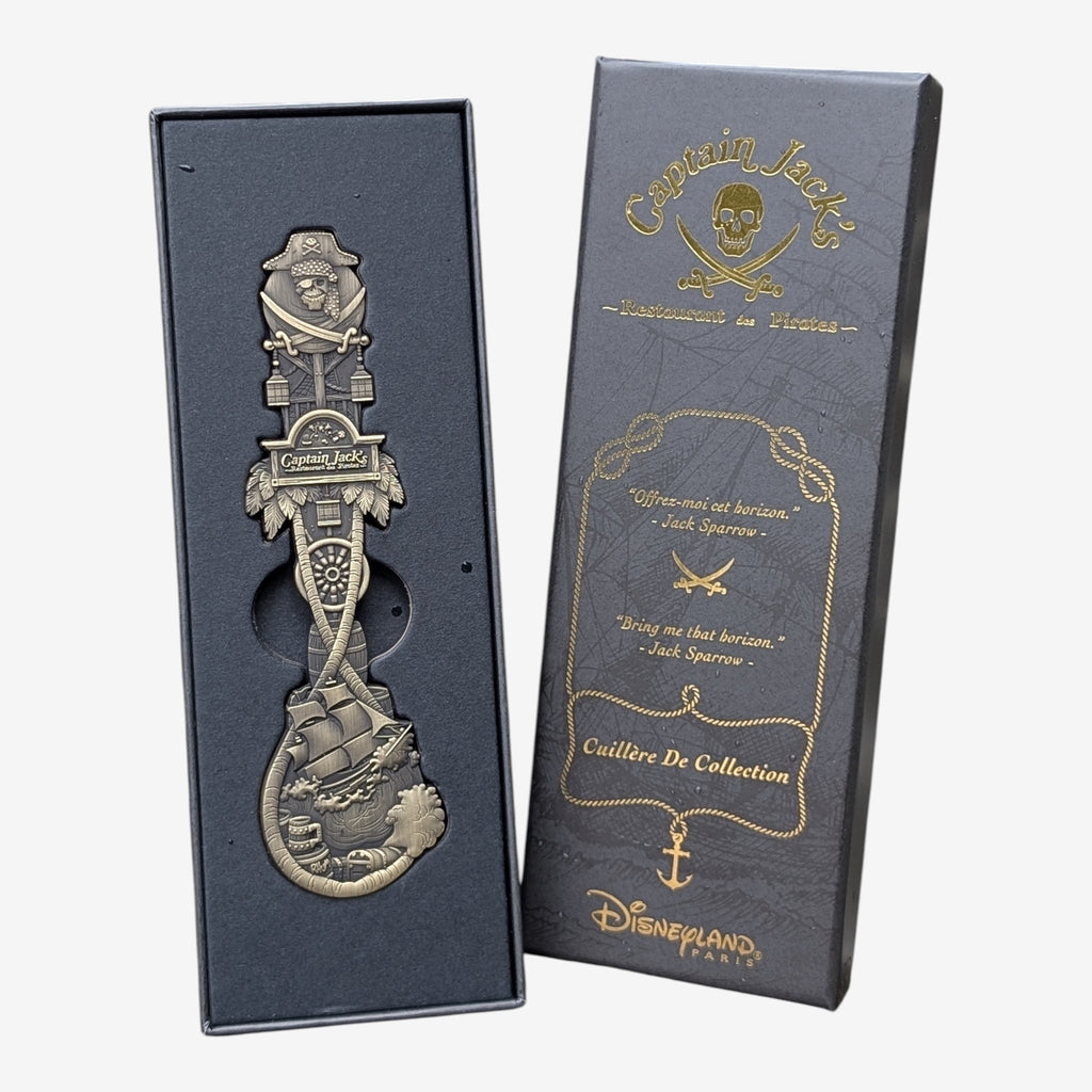Collectible Spoon - Captain Jack's Pirate Restaurant - Disneyland Paris