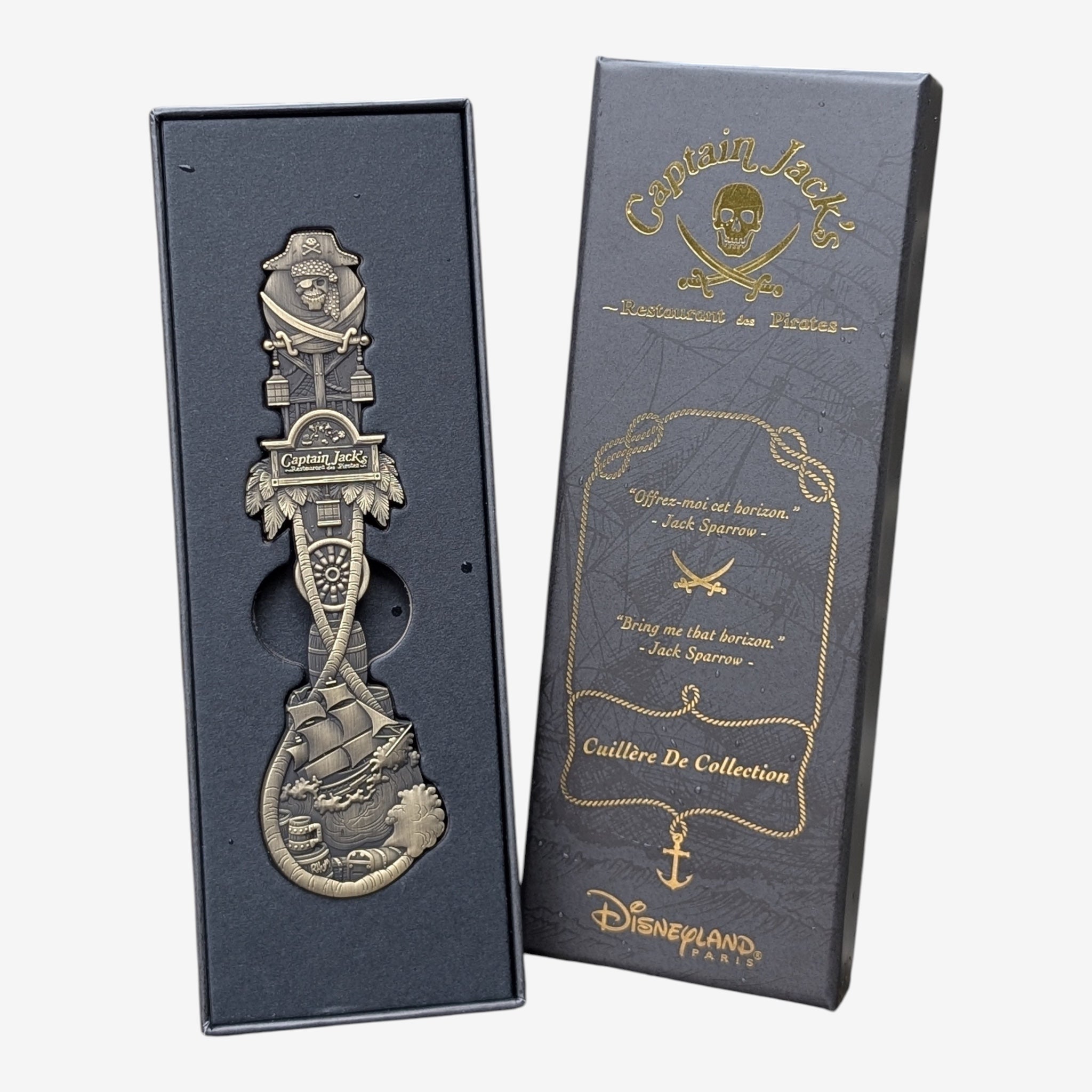 Collectible Spoon - Captain Jack's Pirate Restaurant - Disneyland Paris