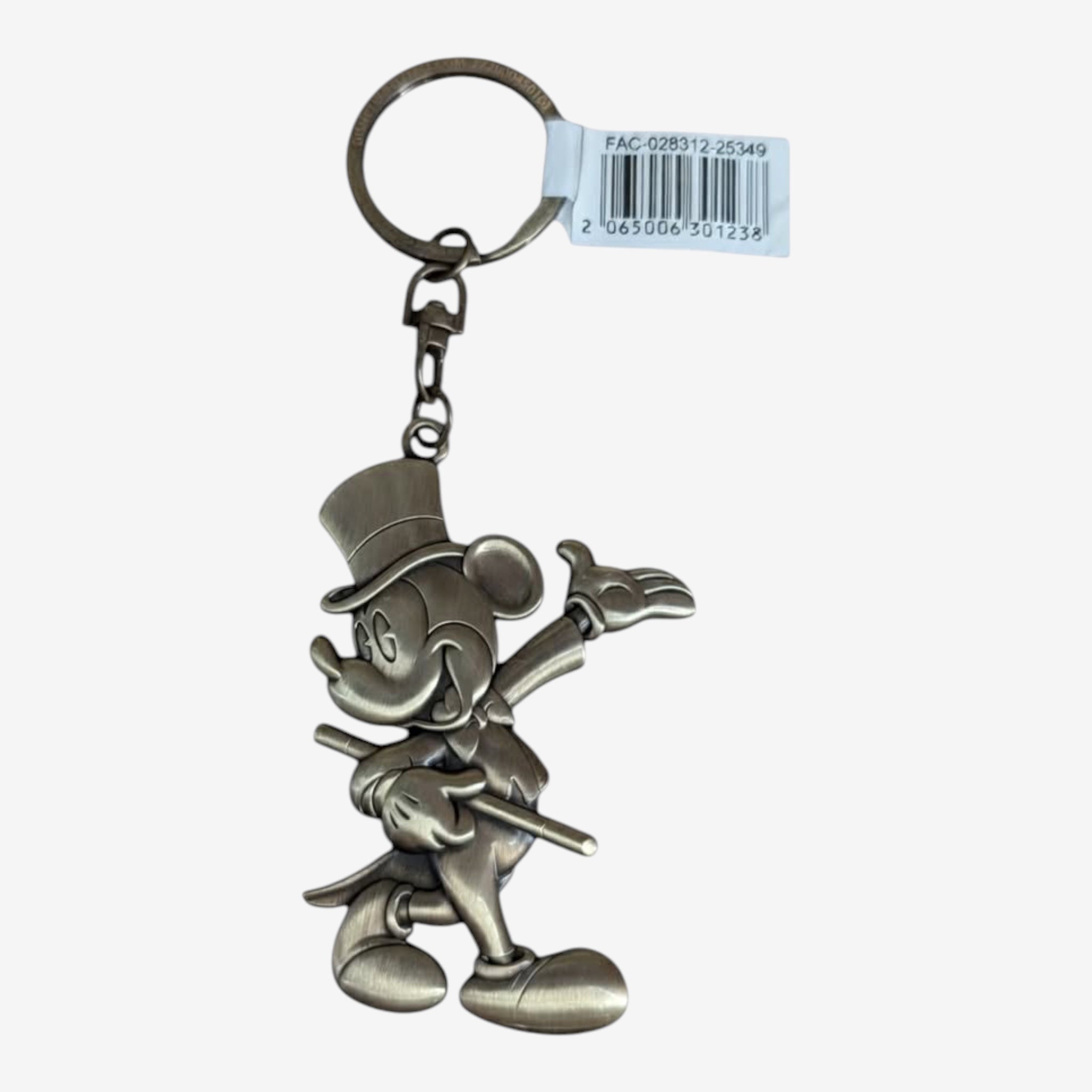 🔑 Porte-clés Mickey vintage métal – Disneyland Paris