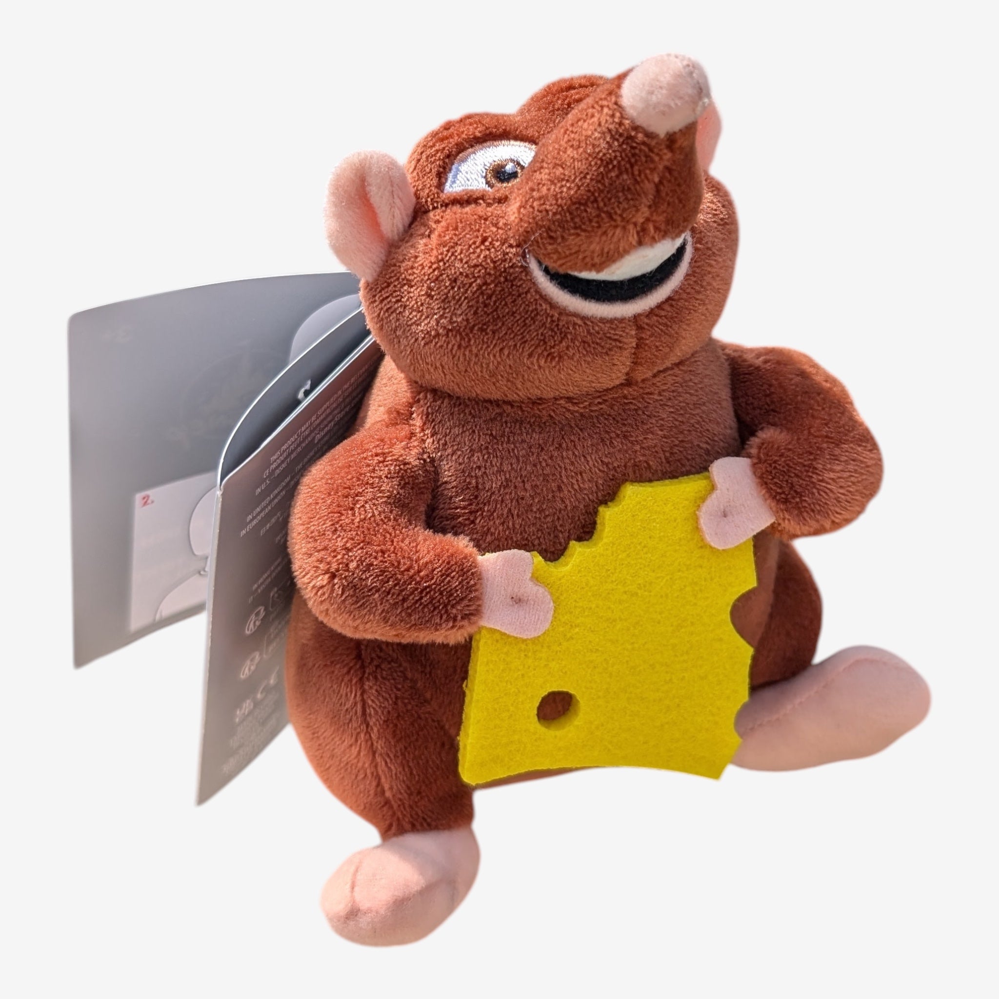 🧀 Shoulder Emile Plush – Ratatouille – Disneyland Paris 🧀