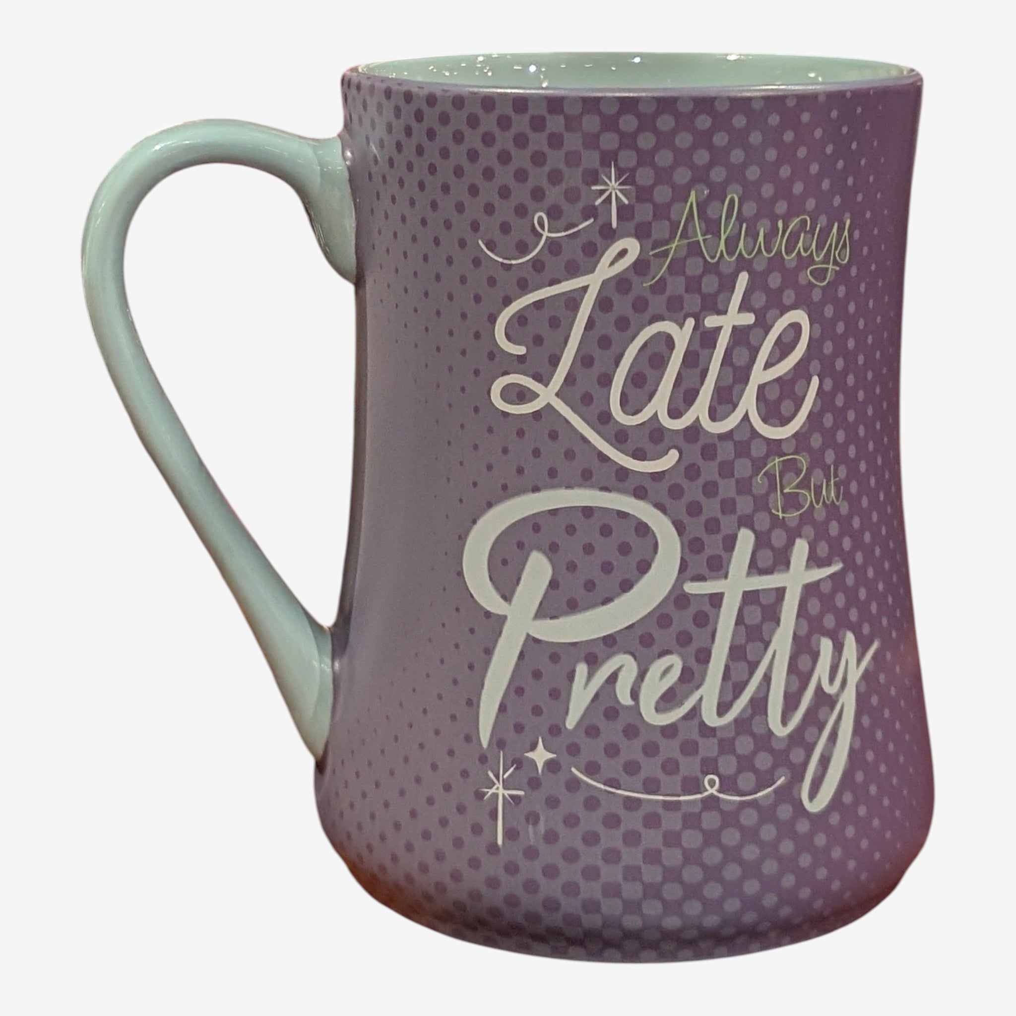 🧚 Mug Fée Clochette "Always Late but Pretty" – Disneyland Paris